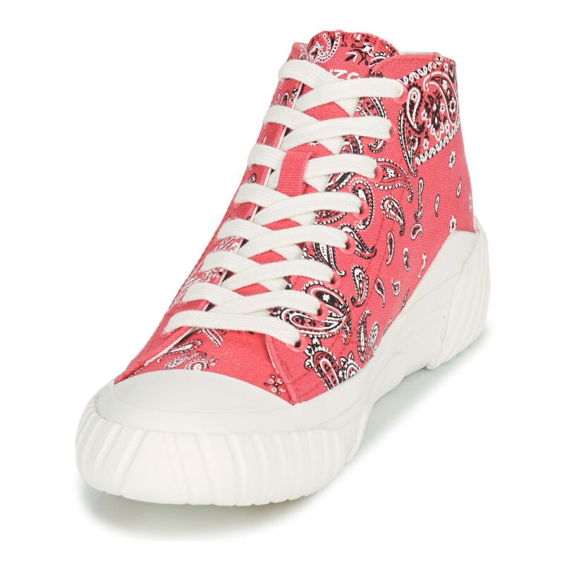 Kenzo TIGER CREST HIGH TOP SNEAKERS Rosa Sneakers alte Donna - 3