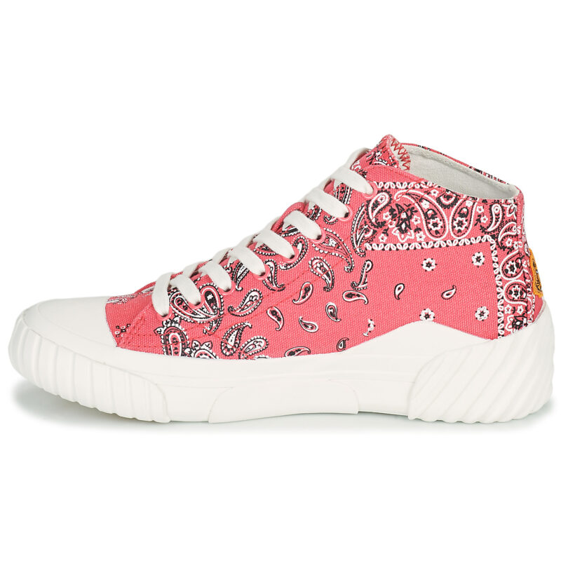 Kenzo TIGER CREST HIGH TOP SNEAKERS Rosa Sneakers alte Donna - 4