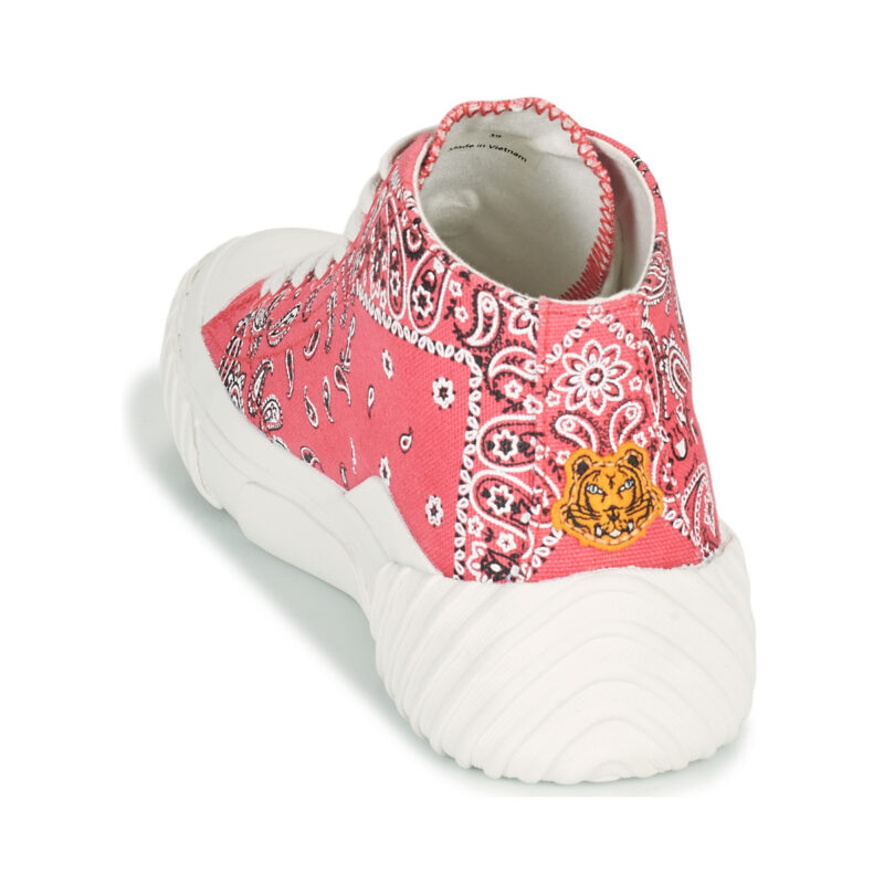 Kenzo TIGER CREST HIGH TOP SNEAKERS Rosa Sneakers alte Donna - 5