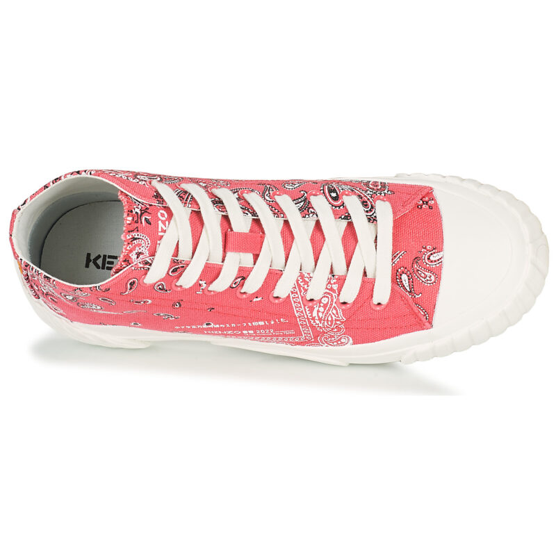 Kenzo TIGER CREST HIGH TOP SNEAKERS Rosa Sneakers alte Donna - 6