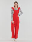 Tute / Jumpsuit Naf Naf EJENNY Rosso Tute / Jumpsuit Donna - 2