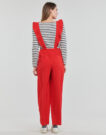 Tute / Jumpsuit Naf Naf EJENNY Rosso Tute / Jumpsuit Donna - 4