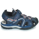 Geox J BOREALIS BOY Blu Sandali Bambino - 2