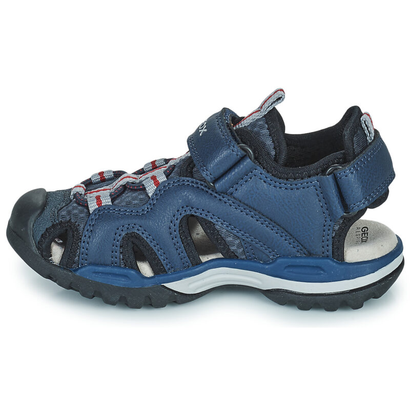 Geox J BOREALIS BOY Blu Sandali Bambino - 4