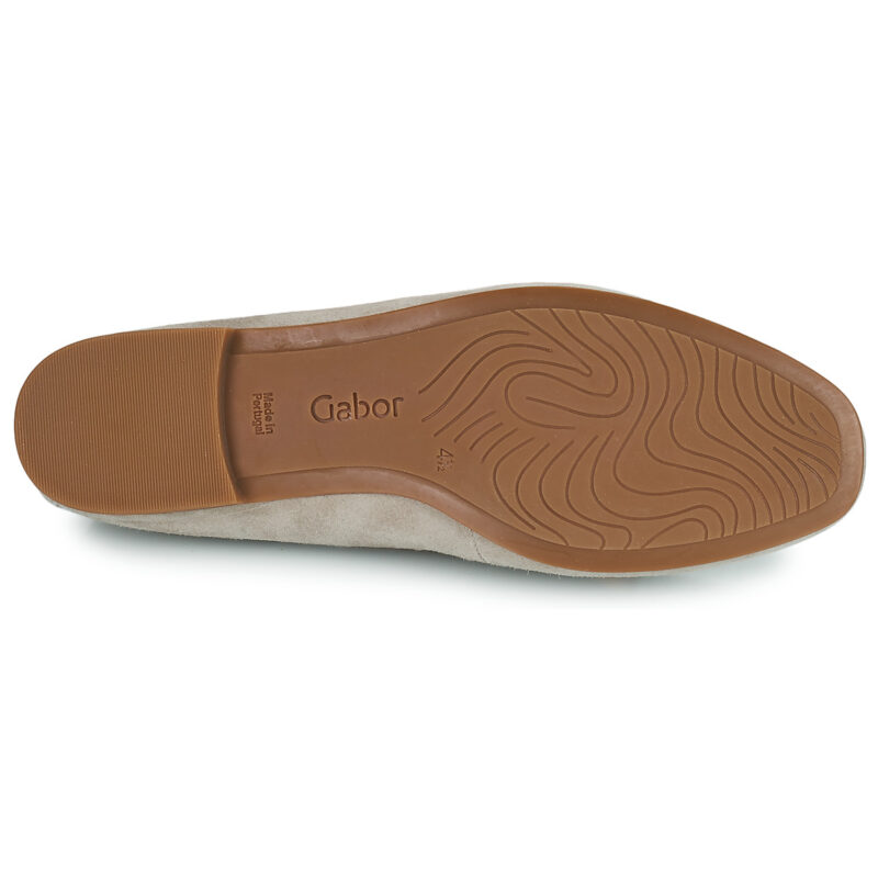 Gabor 8421312 Mocassins beiges pour femmes - 7