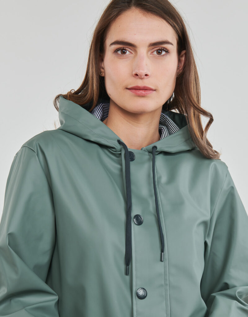 Parka Petit Bateau BAIGA Kaki Parka Donna - 5