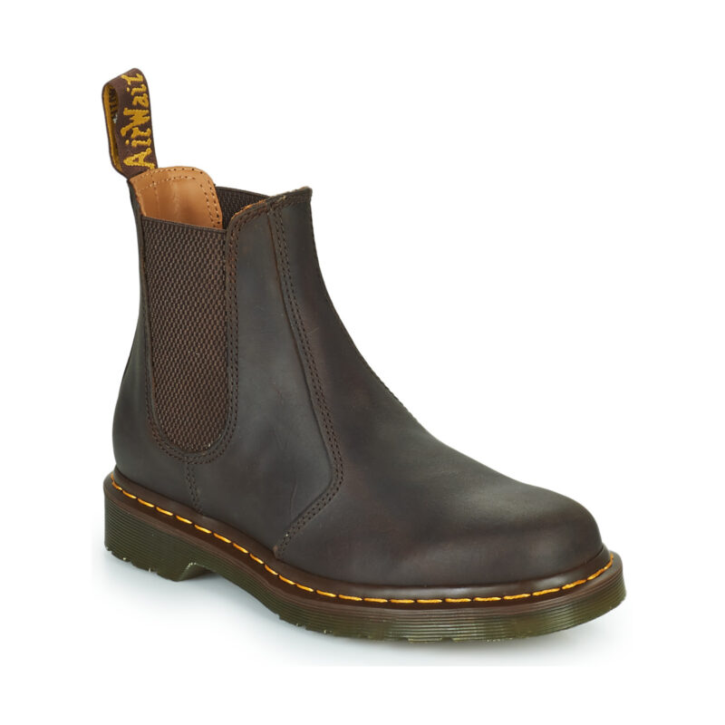 Dr. Martens  2976 YS DARK BROWN CRAZY HORSE  Marrone -  Stivaletti Donna - 1