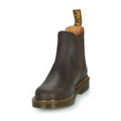 Dr. Martens  2976 YS DARK BROWN CRAZY HORSE  Marrone -  Stivaletti Donna - 3