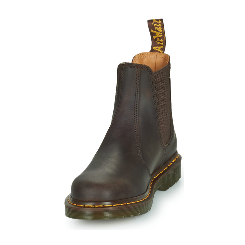 Dr. Martens  2976 YS DARK BROWN CRAZY HORSE  Marrone -  Stivaletti Donna - 3