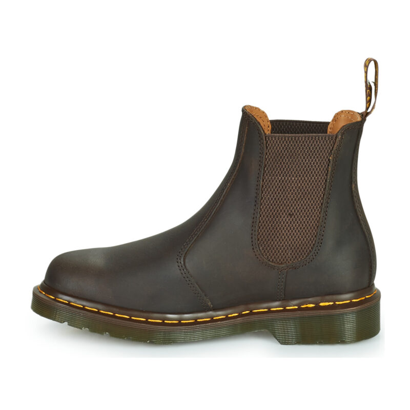 Dr. Martens  2976 YS DARK BROWN CRAZY HORSE  Marrone -  Stivaletti Donna - 4