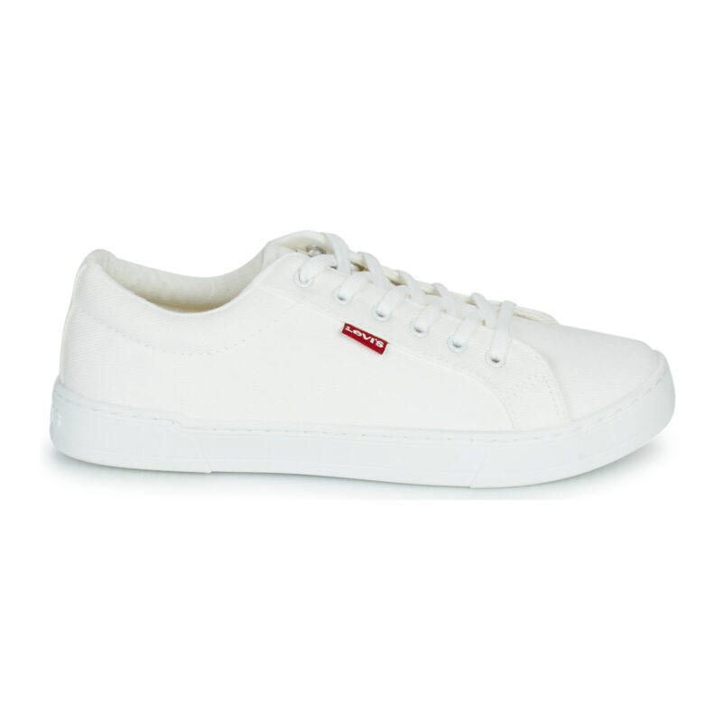 Levis MALIBU 2.0 Wei&szlig;e Low-Sneaker f&uuml;r Damen - Gr&ouml;&szlig;e 2
