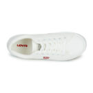 Levis MALIBU 2.0 Wei&szlig;e Low-Sneaker f&uuml;r Damen - Gr&ouml;&szlig;e 6