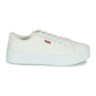 Levis TIJUANA Wei&szlig;e Low-Sneaker f&uuml;r Damen - Gr&ouml;&szlig;e 2