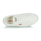 Levis TIJUANA Wei&szlig;e Low-Sneaker f&uuml;r Damen - Gr&ouml;&szlig;e 6