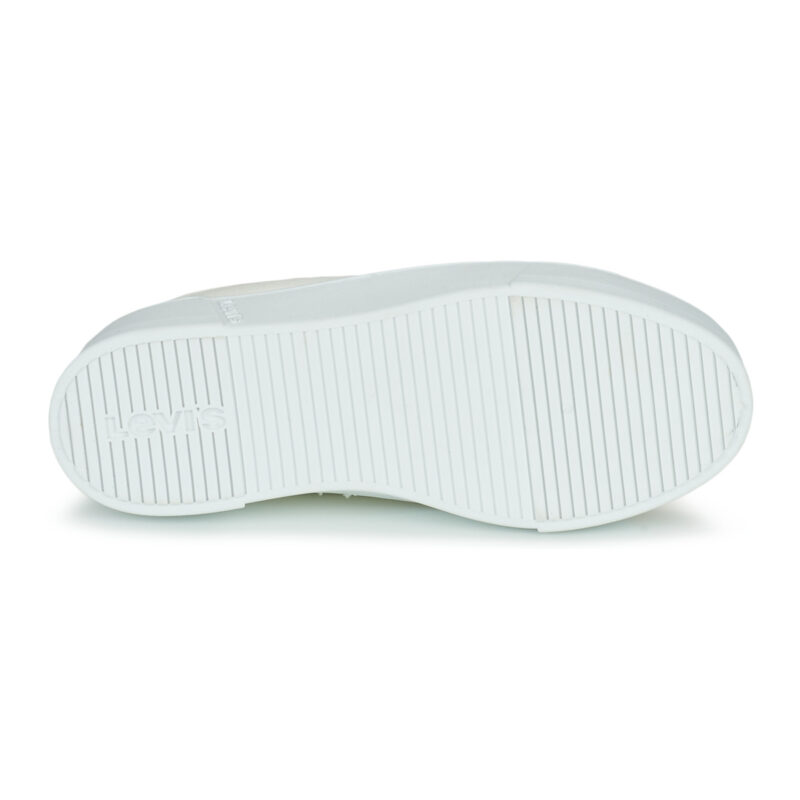 Levis TIJUANA Wei&szlig;e Low-Sneaker f&uuml;r Damen - Gr&ouml;&szlig;e 7