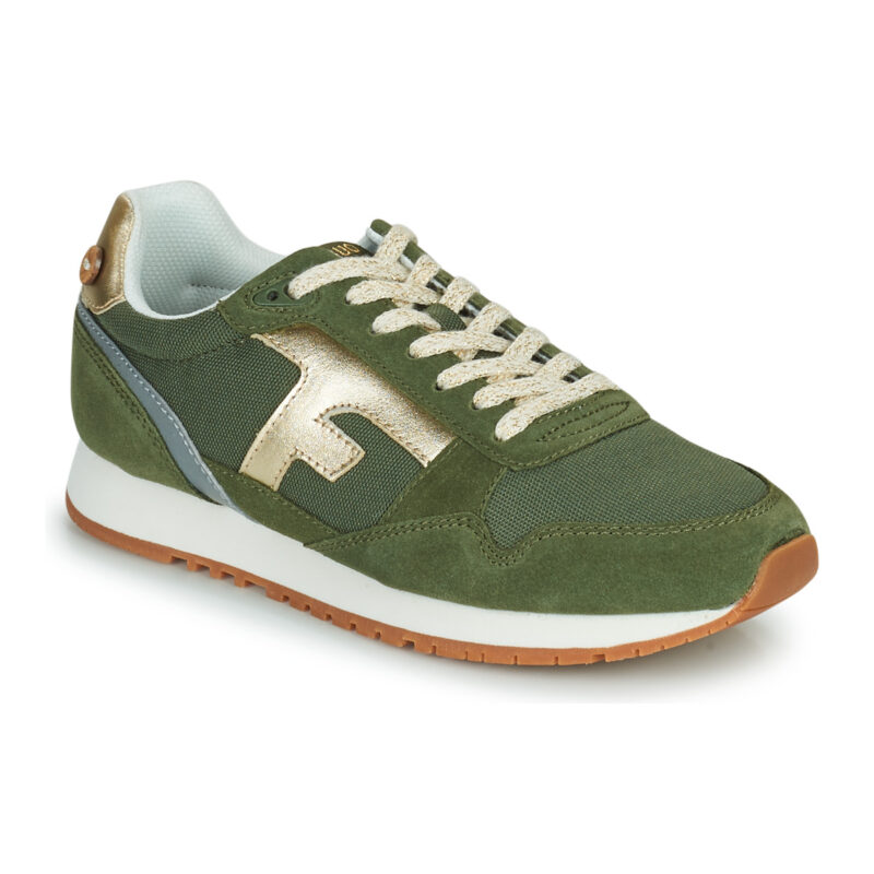 Faguo  ELM SYN WOVEN SUEDE  Kaki Sneakers basse Donna - 1