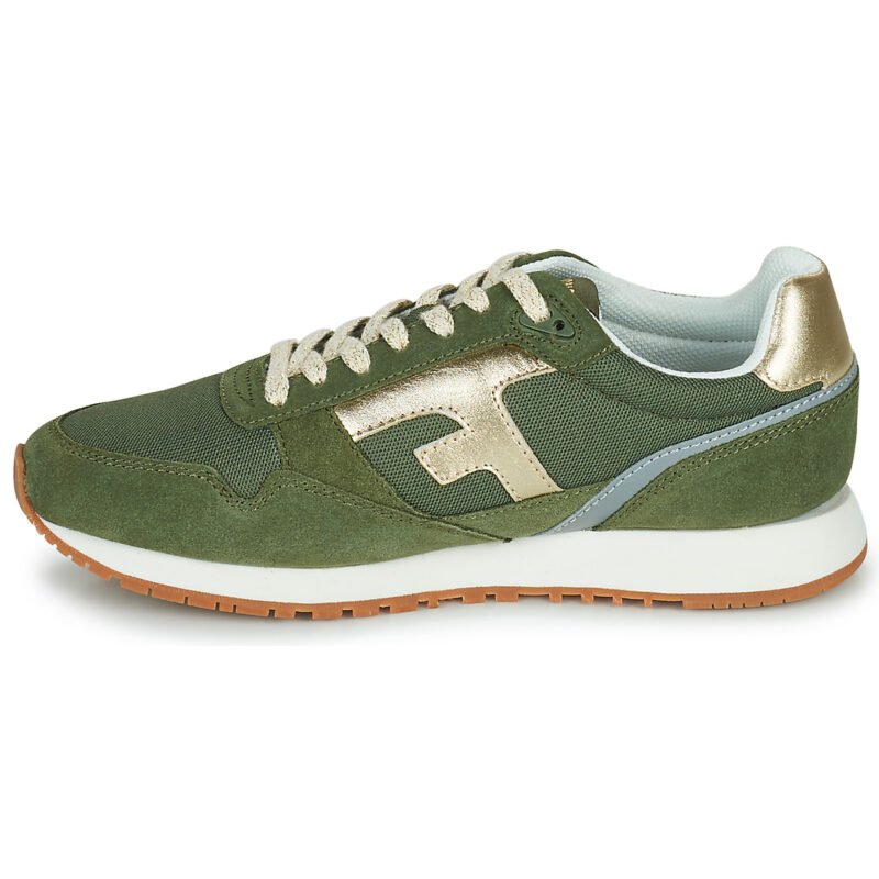 Faguo  ELM SYN WOVEN SUEDE  Kaki Sneakers basse Donna - 4