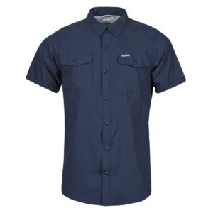 Camicia a maniche corte  Columbia  Utilizer II Solid Short Sleeve Shirt  Marine -  Camicie a maniche corte Uomo