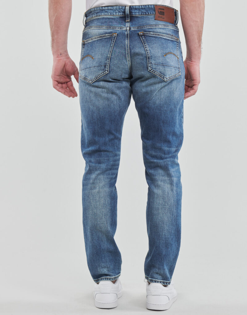 Jeans Tapered  G-Star Raw  3301 straight tapered  Blu -  Jeans Tapered Uomo - 4