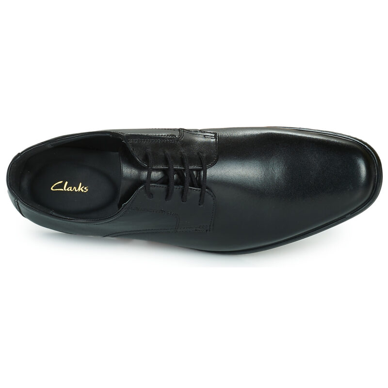 Clarks Howard Walk Nero Derby Uomo - 6
