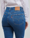 Jeans Mom Levis 501 CROP Blu Jeans Mom Donna - 5
