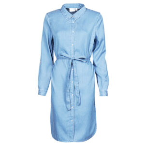 Abito corto  Vila  VIBISTA  Blu -  Abiti corti Donna