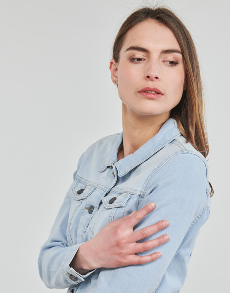 Giacca in jeans Noisy May NMDEBRA Blu Giacche in jeans Donna - 5