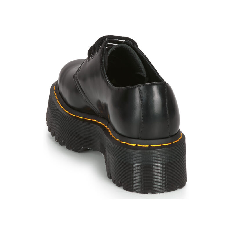 Dr. Martens  1461 QUAD BLACK POLISHED SMOOTH  Nero -  Derby Uomo - 5