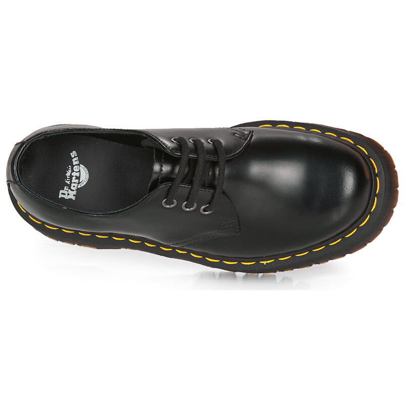 Dr. Martens  1461 QUAD BLACK POLISHED SMOOTH  Nero -  Derby Uomo - 6