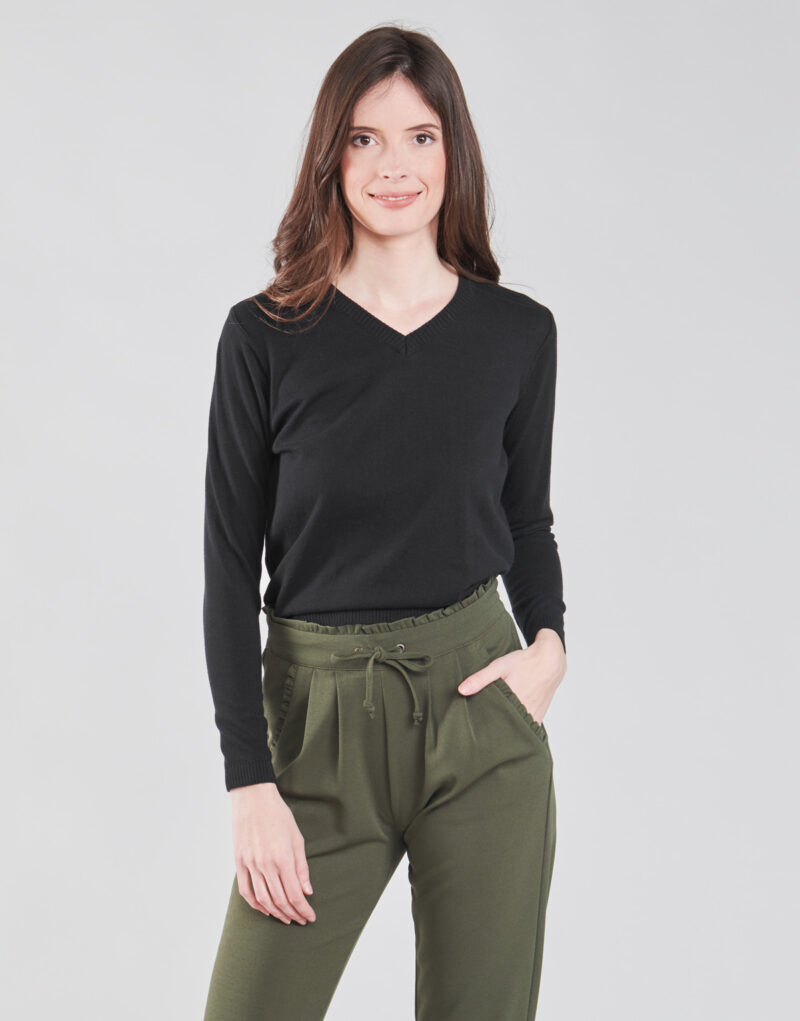 BOTD OWOXOL Su&eacute;ter negro para mujer - 2