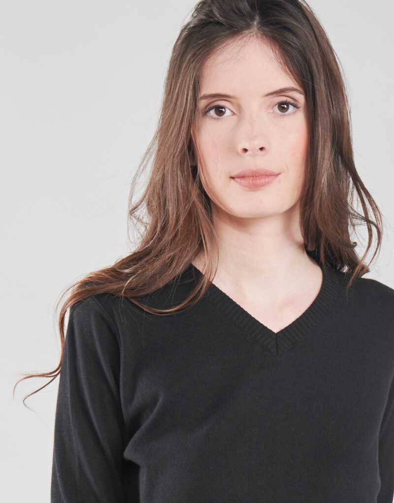 BOTD OWOXOL Su&eacute;ter negro para mujer - 5
