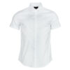 Camicia a maniche corte Emporio Armani 8N1C91 Bianco Camicie a maniche corte Uomo