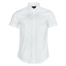 Emporio Armani Kurzarmhemd 8N1C91 Wei&szlig; Kurzarmhemden Herren - 1