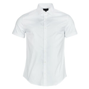 Camicia a maniche corte  Emporio Armani  8N1C91  Bianco -  Camicie a maniche corte Uomo