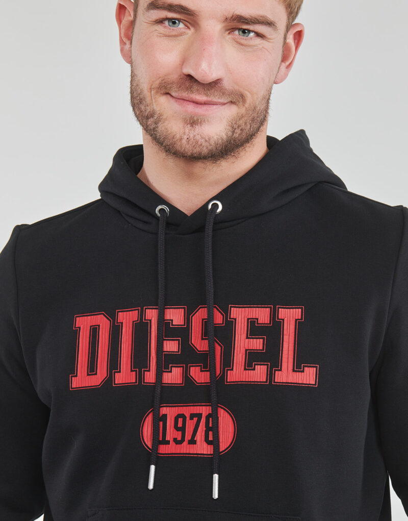Felpe con cappuccio Diesel S-GINN-HOOD-K25 Nero Felpe con cappuccio Uomo - 5