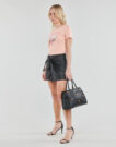 T-Shirt Guess SS CN ICON TEE Rosa T-shirt maniche corte Donna - 3