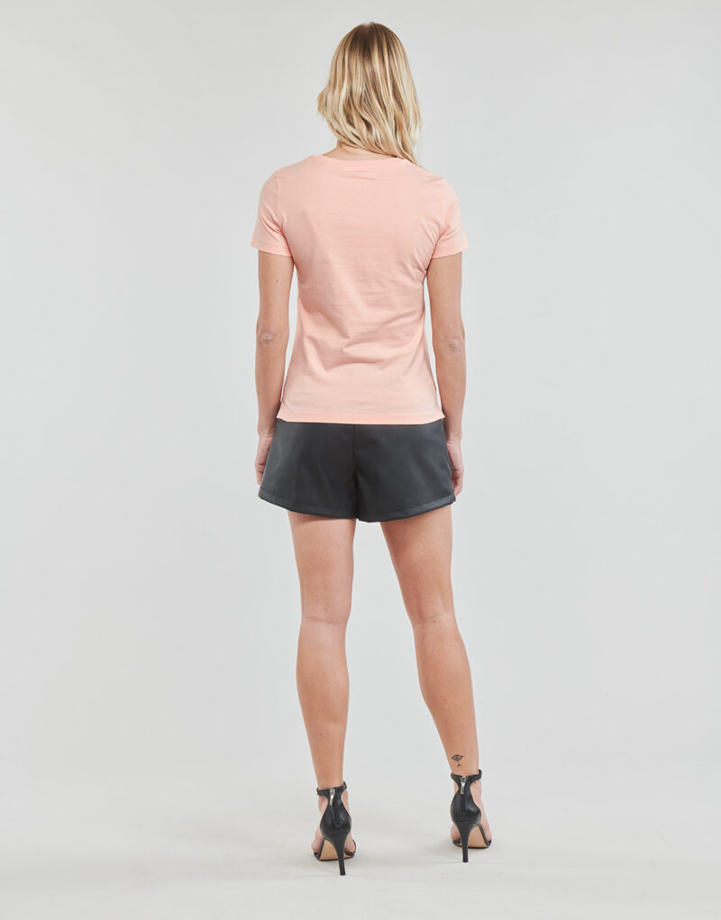 T-Shirt Guess SS CN ICON TEE Rosa T-shirt maniche corte Donna - 4
