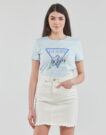 T-Shirt Guess SS CN ICON TEE Blu T-shirt maniche corte Donna - 2