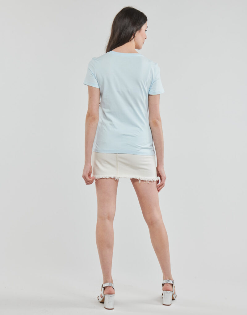 T-Shirt Guess SS CN ICON TEE Blu T-shirt maniche corte Donna - 4