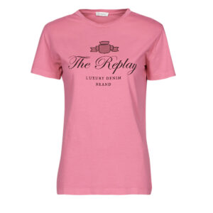 T-shirt  Replay  W3572A  Rosa -  T-shirt maniche corte Donna