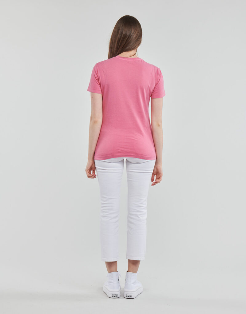 Replay W3572A Rosa T-Shirt Damen Kurzarm-T-Shirt - 4