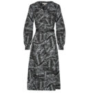 Dress MICHAEL Michael Kors SONORAN PALM KATE DRS Nero Abiti Lunghi Donna - 1