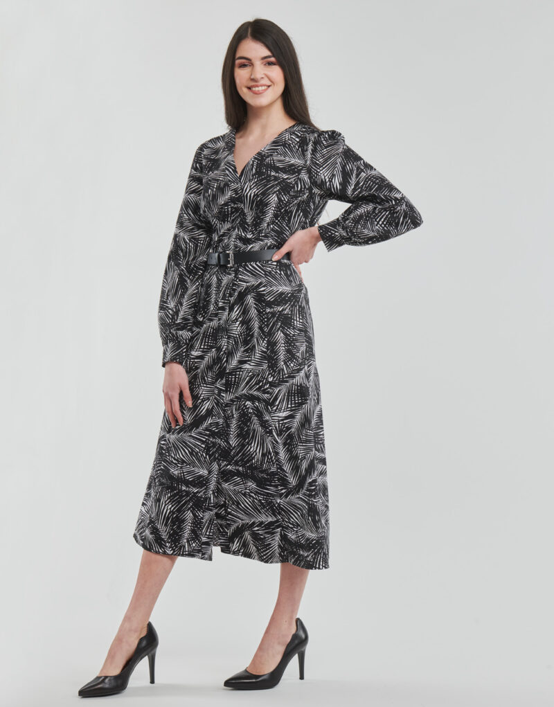 Dress MICHAEL Michael Kors SONORAN PALM KATE DRS Nero Abiti Lunghi Donna - 3