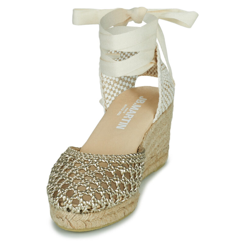 JB Martin VISALIA Oro Espadrillas Donna - 3
