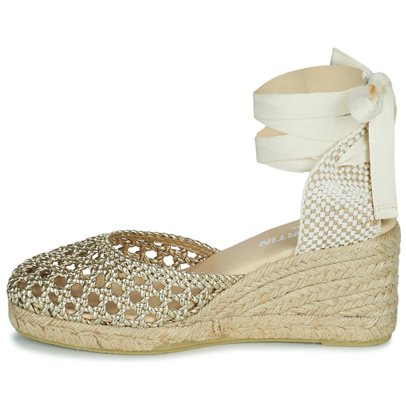 JB Martin VISALIA Oro Espadrillas Donna - 4
