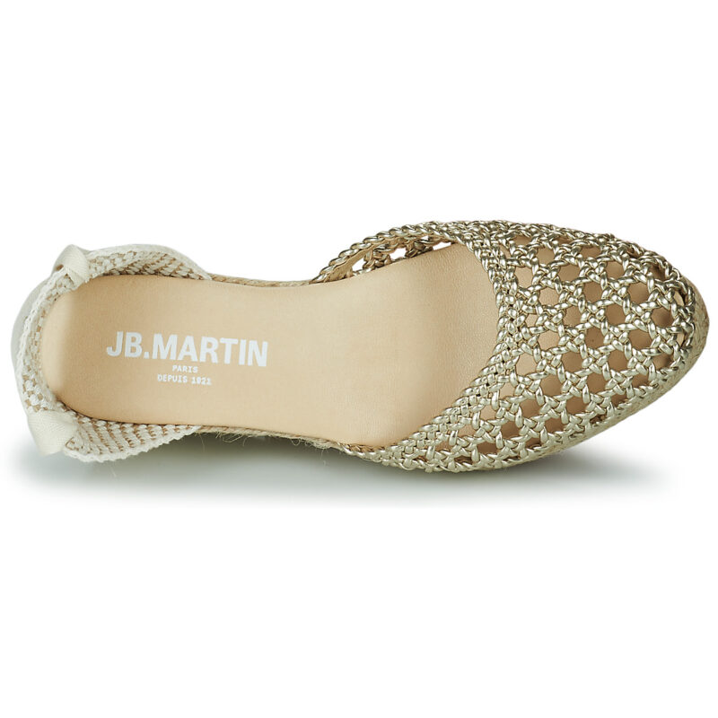 JB Martin VISALIA Oro Espadrillas Donna - 6