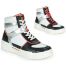Love Moschino JA15635G0E Baskets montantes multicolores pour femmes - Pointure 1