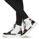 Love Moschino JA15635G0E Baskets montantes multicolores pour femmes - Pointure 8