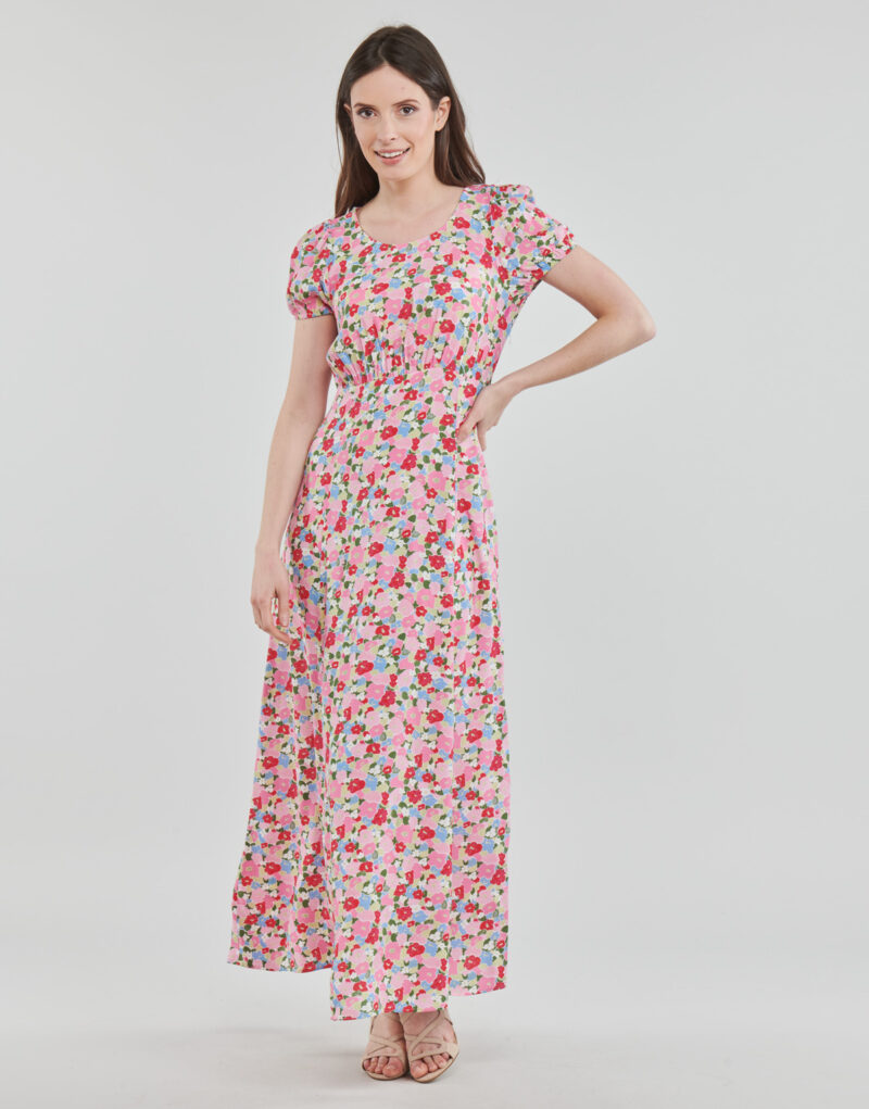 Abito Naf Naf KROSALIA R1 Rosa Abiti Lunghi Donna - 2