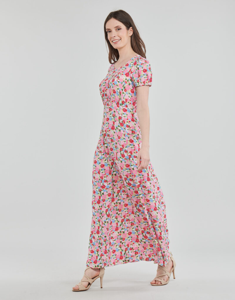 Abito Naf Naf KROSALIA R1 Rosa Abiti Lunghi Donna - 3